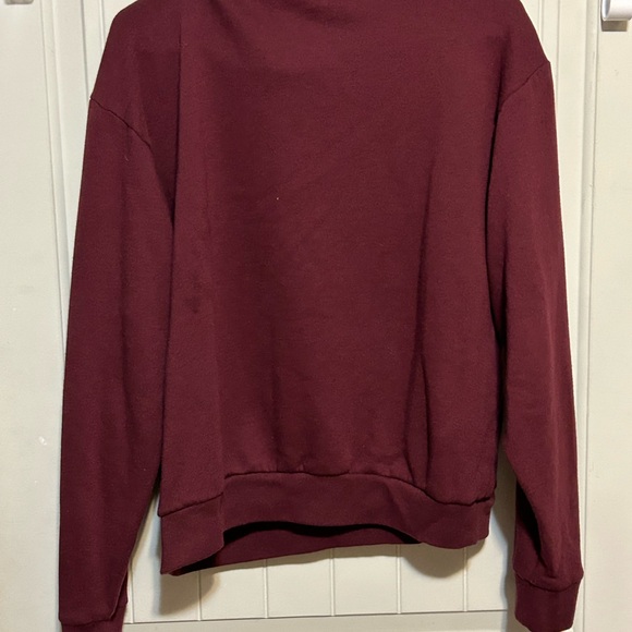 Victoria's Secret Maroon Cowl Neck Sweater - Picture 4 of 7